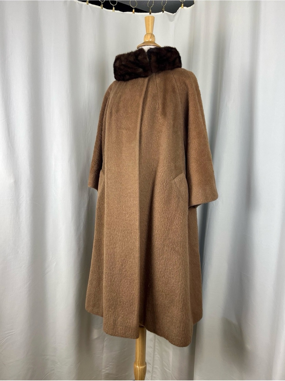 1960s Lilli Ann Coat, 1960s Vintage Brown Winter Coat